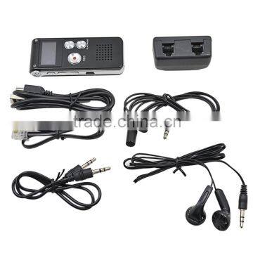 2016 New Arrival Professional USB Voice Recorder 8GB Rechargeable Digital Dictaphone 3-in-1 U-Disk MP3 Player Audio Recorder photo-2