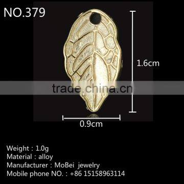metal leaf pendant garment jewelry hair accessories fittings