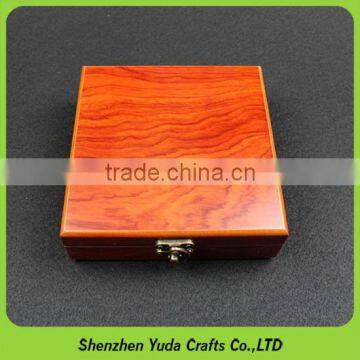 Elegant designed MDF display case customize wooden display box