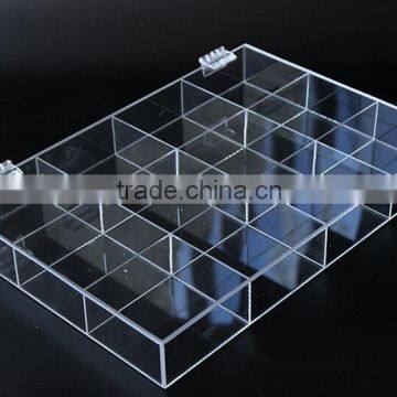 With Lid Acrylic Jewelry Holder Display Box photo-3