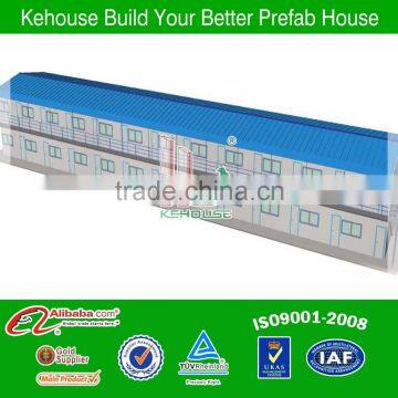 China modern low cost comfortable living prefabricated light steel house