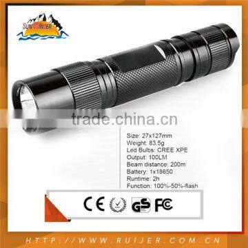 2016High Quality Aluminum Alloy Ni-Mh Rechargeable Flashlight