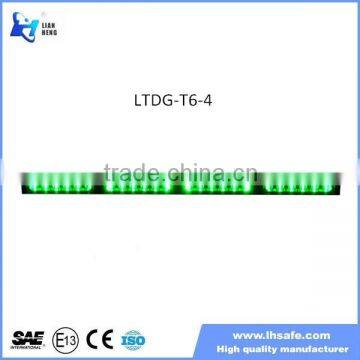 Car accessories deck led strobe lightbar/ light bar traffic advisor/ Green warning light LTDG-T6-4