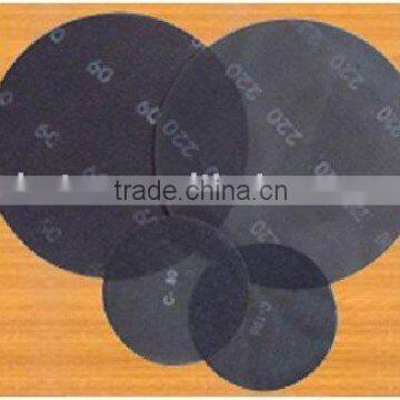 Round abrasive sanding screen