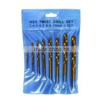 HSS Titanium coating Twist Drill Set