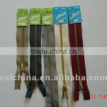 Zipper/Jean Zipper/copper Zipper