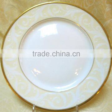 Porcelain dinner plate with good quality