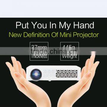 Best Quality Native 1280*800 /30000 Hours Led Lamp Mini Pocket Projector With tv Tuner photo-2