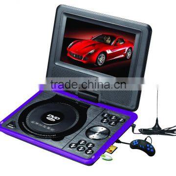 7.8" Inch DVD Interface: SD/USB/TV/Earphone/AV Input-out/Game photo-3