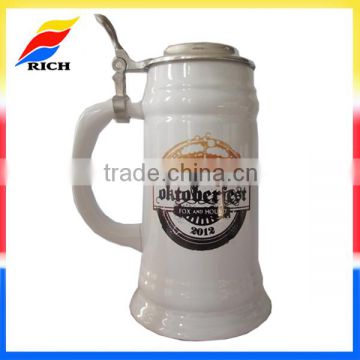 Customized oktoberfest ceramic beer mugs for sale