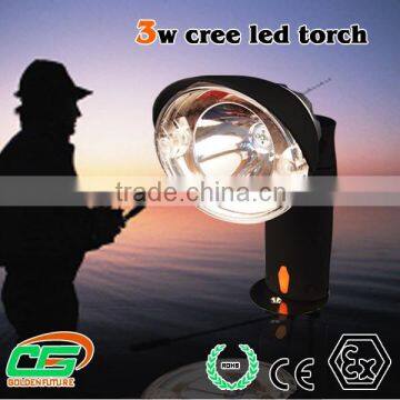 3W 180lumens LED fishing flashlight