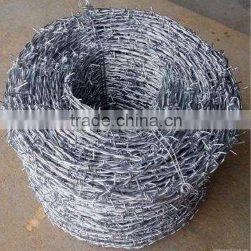 galvanized barbed wire any length based on you per roll low price