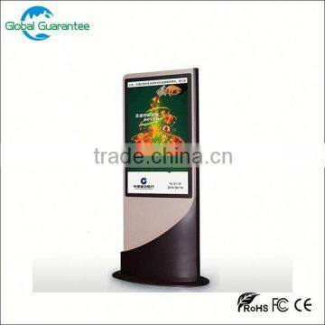 Floor standing 32" indoor ir touch totem display open source network lcd display with global guarantee