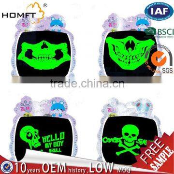 Korean character skeleton girl hip-hop cotton mask fluorescent luminous