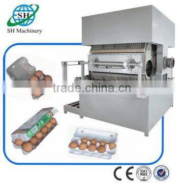 New Arrival Egg Tray Plant / Egg Box Making Machine India / Egg Holder Forming Machine photo-3