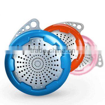 Wireless Portable Mini Bluetooth Speaker With Hook pink blue black red color