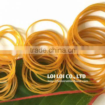 Various Size Natural Color Elastic Rubber Band Standard Global Quality