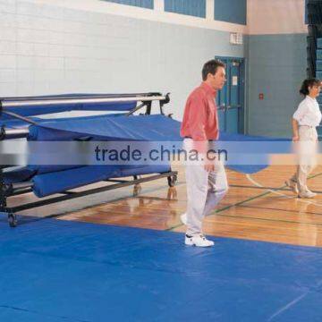 Super Strong 10' x 10' Gym Floor Cover Sheet - 32 oz PVC Vinyl Fabric GYM Tarps