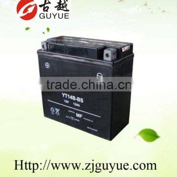 12v yuasa lead acid motorcycle batteries