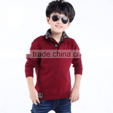 15CSK041 fine winter kids cashmere sweater