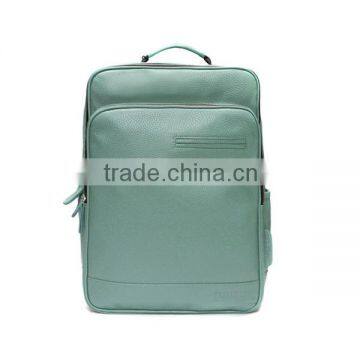 Simple design vintage leather backpack for Promotion