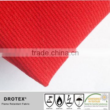 350gsm Flameproof 100% Cotton Fabric Pass EN11611for FR Workwear