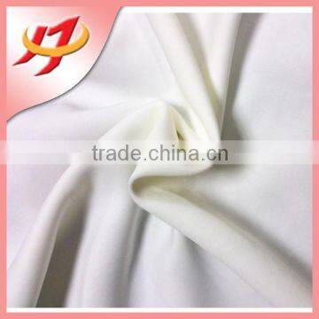 Hot sale stretch thick white polyester spandex fabric with air layer