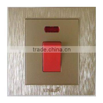 Safety 20A a/c electrical micro switch from plastic electric switch manufacturer-VISBO