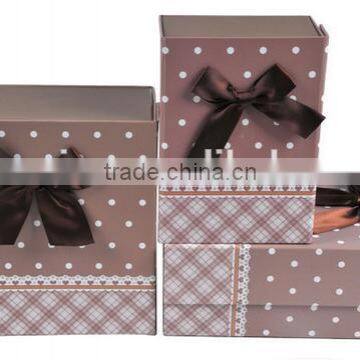 Top quality handmade paper box for gift packing