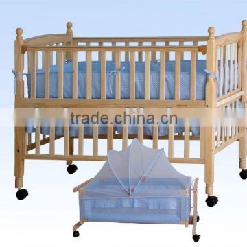 Baby bed Pure real wood Children bed