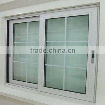 Aluminum Sliding Window With Grill
