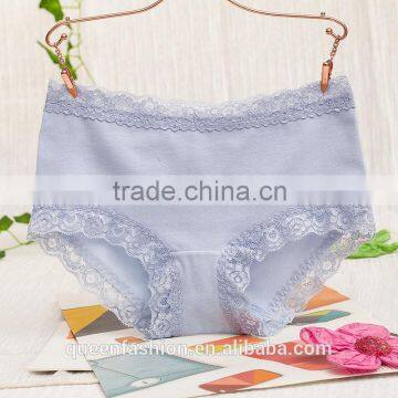 wholesale private label lingerie pure color nylon panties lady care panties