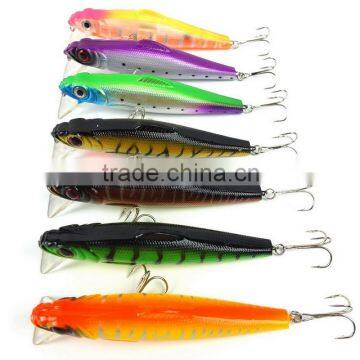 Minnow Fishing Lure 13cm/28.7g 2# hooks Hard Bait Pesca Fishing Baits artificial fishing tackle