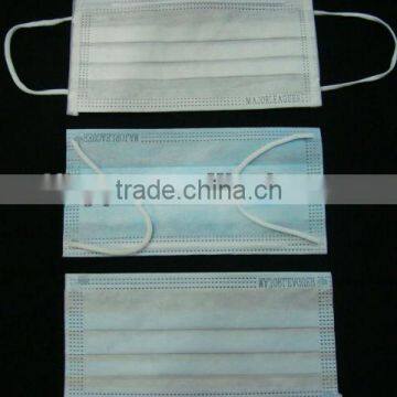 medical white disposable face mask