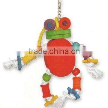 hot design wood frog for birds