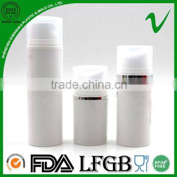 50ml empty cosmetic cylinder airless pump bottle wholesale