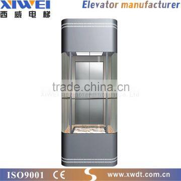 Professional Manufacturer Famous Brand Outdoor Panoramic Elevator