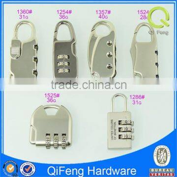 Mini Password Lock Padlock 3 Digits Combination Code Lock Code Padlock 1254#