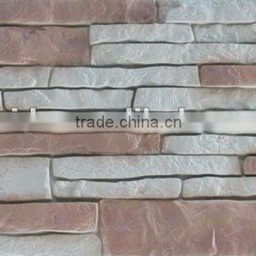 New Design! Vida Faux Stone Wall Panel, PP Wall Panel, Exterior Wall Panel (Model:VD100501)