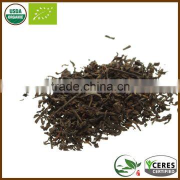 Organic Certified Second Grade Ripe Loose Leaf Pu Er Tea