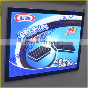 2016 Popular Backlit Advertising Equipment Aluminum led magnetic display panel