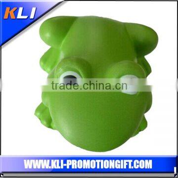 PU stress frog shaped anti sress promotional stress ball