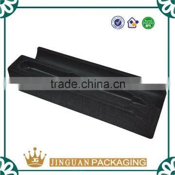 Black PVC Flocking Blister Packaging Container For Pen