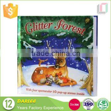 wholesale hardcover english animal story books printing for children