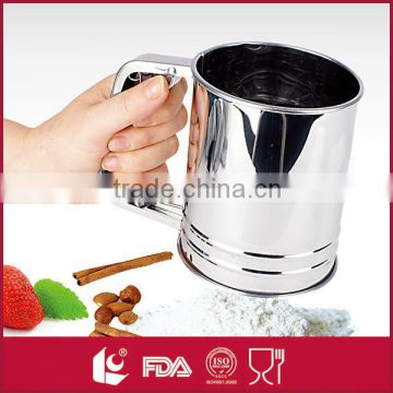 High quality stainless steel flour sieve