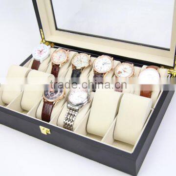 Fashionable Watch Box,Luxury Box Case Wholesale, 12 Grid Display Packaging Wooden Watch Boxes photo-5