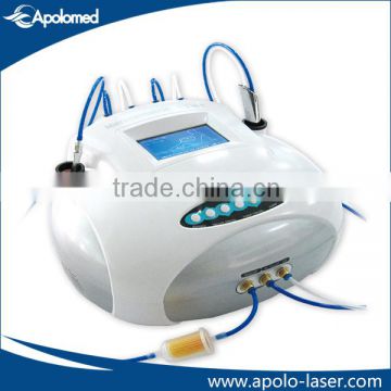 2 in 1 diamond and crystal Microdermabrasion for facial skin care beauty machine from APolomed