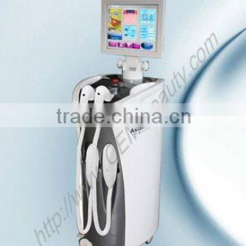 Semiconductor 808nm Diode Laser&IPL OEM CE Approved 2 In 1 Beauty Machine For Hair Removal And Skin Rejuvenation Unwanted Hair