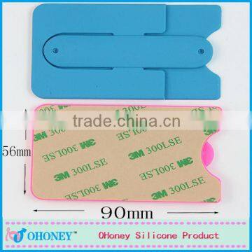 2014 Top hottest silicone name card holder with slap stand in China