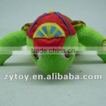 Sparkling fuzzy tortoise toy